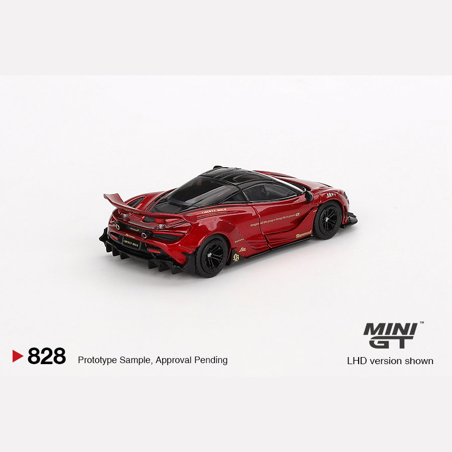 MiniGT #828 McLaren 720S LB Works Gem Red