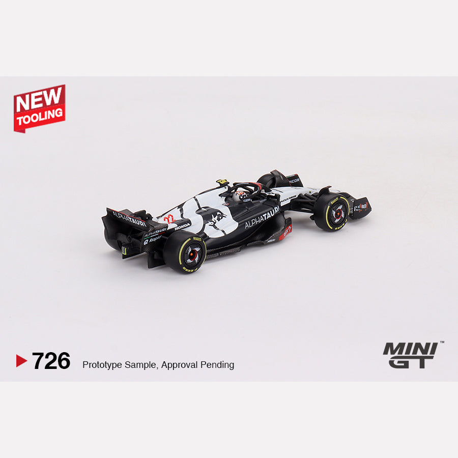 MiniGT #726 AlphaTauri AT04 #22 Yuki Tsunoda 2023 F1 2023 Australian GP