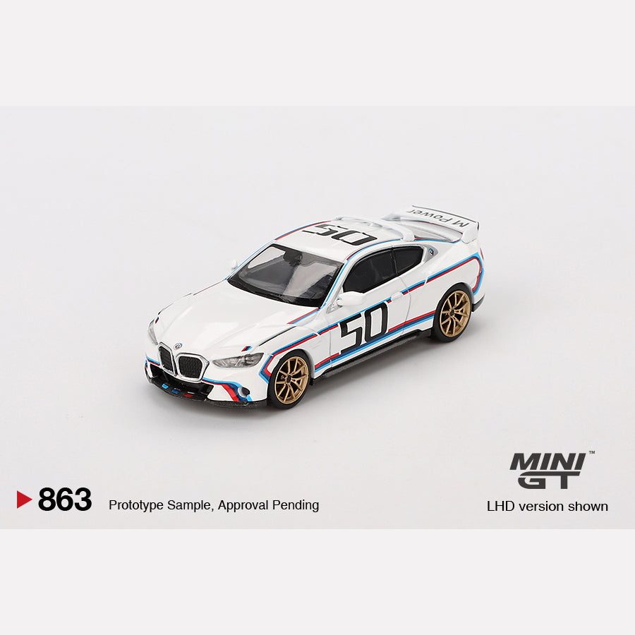 MiniGT #863 BMW 3.0 CSL White
