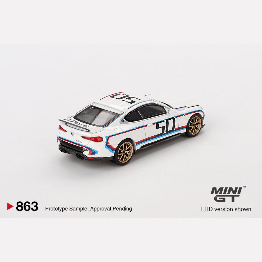 MiniGT #863 BMW 3.0 CSL White