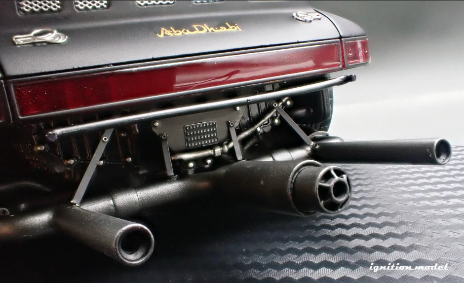 Ignition Model 1:18 RWB 930 Matte Black "Stella Artois"