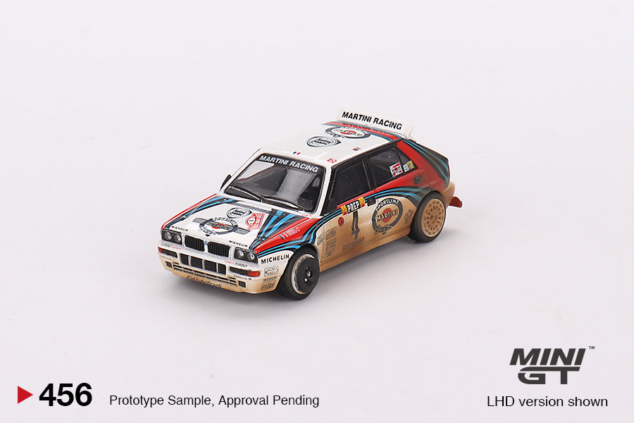 MiniGT Lancia Delta HF Integrale Evoluzione 1992 Rally MonteCarlo Martini Racing 4 Cars Set