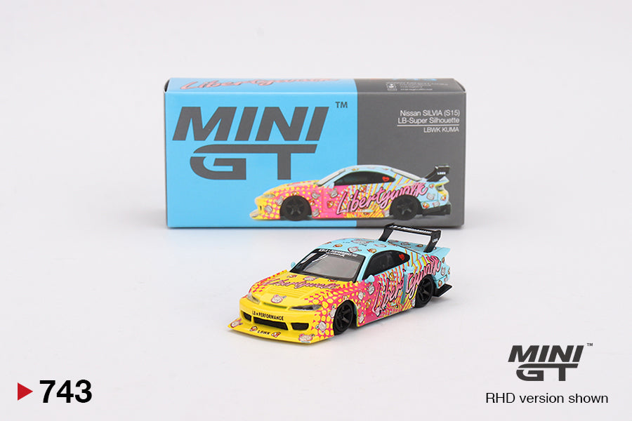 MiniGT #743 Nissan LB-Super Silhouette S15 SILVIA LBWK KUMA