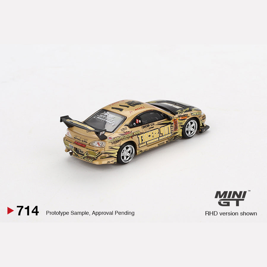 MiniGT #714 Nissan Silvia (S15) Top Secret D1GP