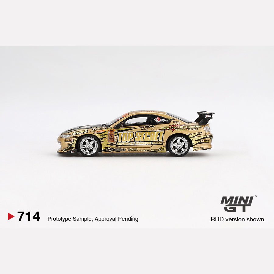 MiniGT #714 Nissan Silvia (S15) Top Secret D1GP
