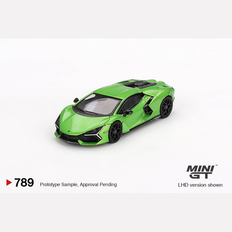 MiniGT #789 Lamborghini Revuelto Verde Selvans