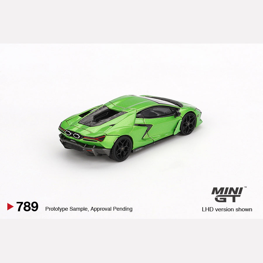 MiniGT #789 Lamborghini Revuelto Verde Selvans