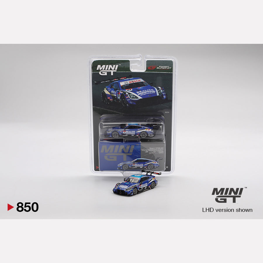 MiniGT #850 Nissan Z GT500 #24 "REALIZE CORPORTATION ADVAN Z" KONDO RACING 2023 SUPER GT SERIES