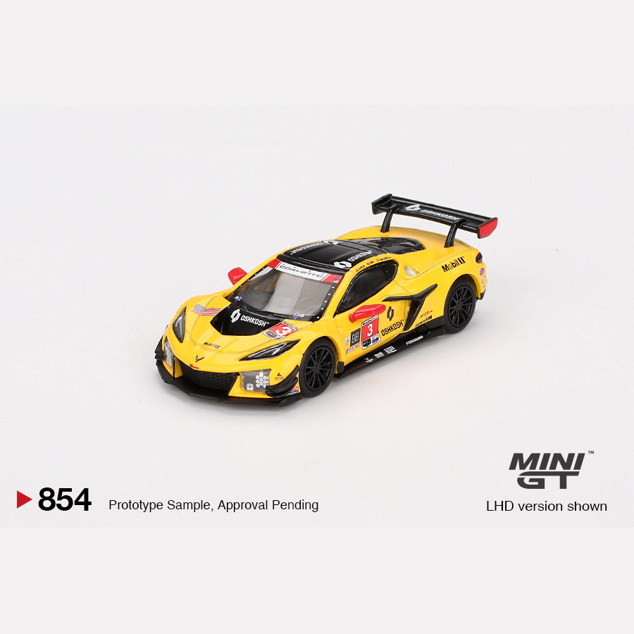MiniGT #854 Chevrolet Corvette Z06 GT3.R #3 Motorsports 2024 IMSA Daytona 24 Hrs
