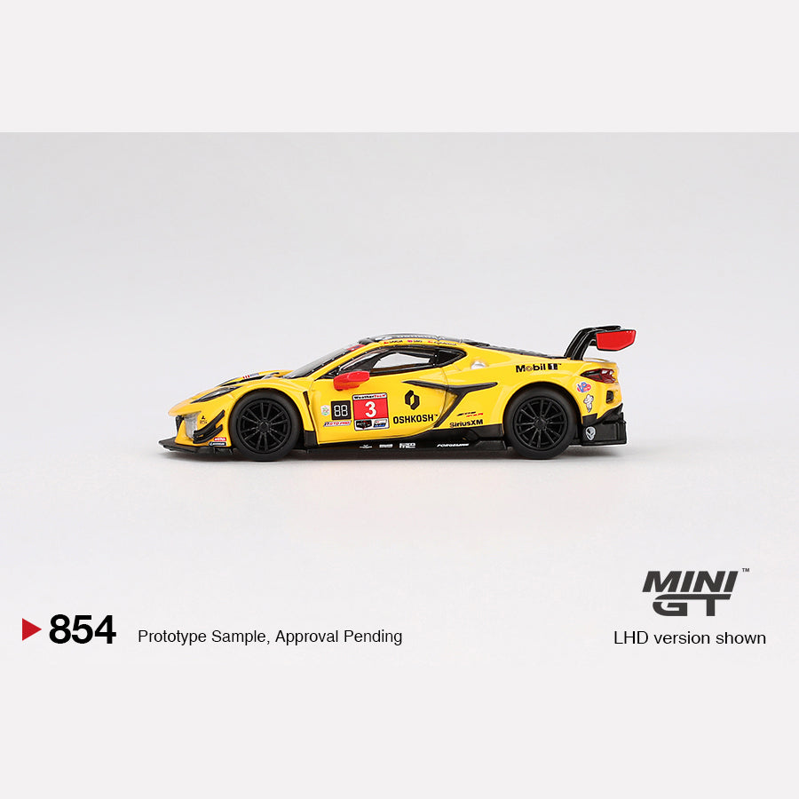 MiniGT #854 Chevrolet Corvette Z06 GT3.R #3 Motorsports 2024 IMSA Daytona 24 Hrs