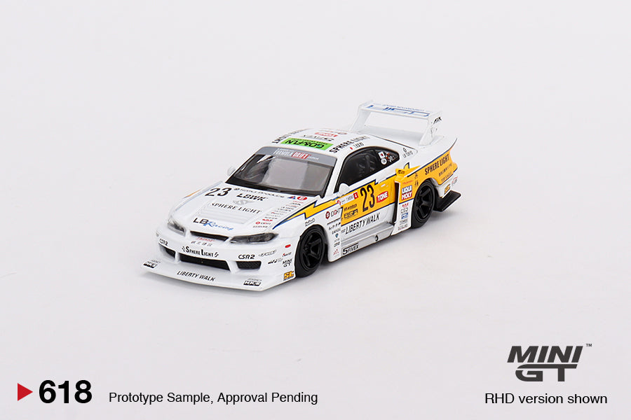 MINI GT 1/64 - Nissan S15 Silvia LB-Super Silhouette 2022 MGT00618-R MINI GT 1/64 - Nissan S15 Silvia LB-Super Silhouette 2022 MGT00618-R