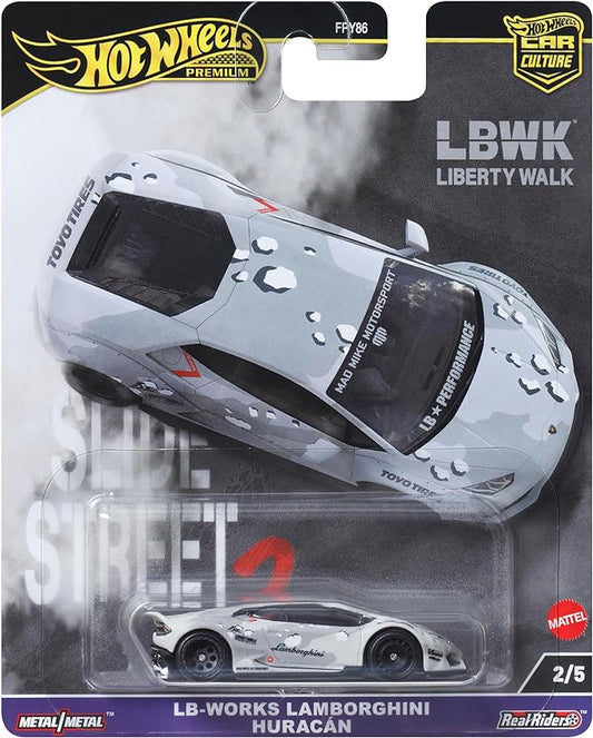 [PREORDER] Hot Wheels [2024 Slide Street 2] LB-Works Lamborghini Huracan