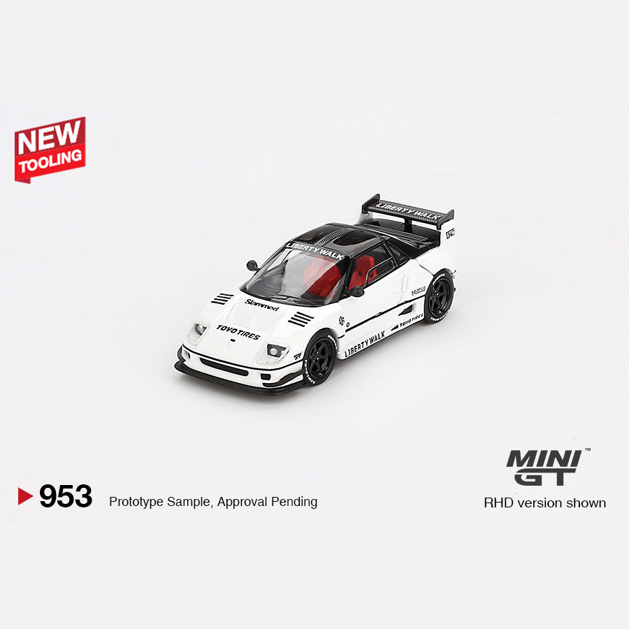 MiniGT #953 Mazda AZ-1 Liberty Walk LB40 White 2024 Tokyo Auto Salon