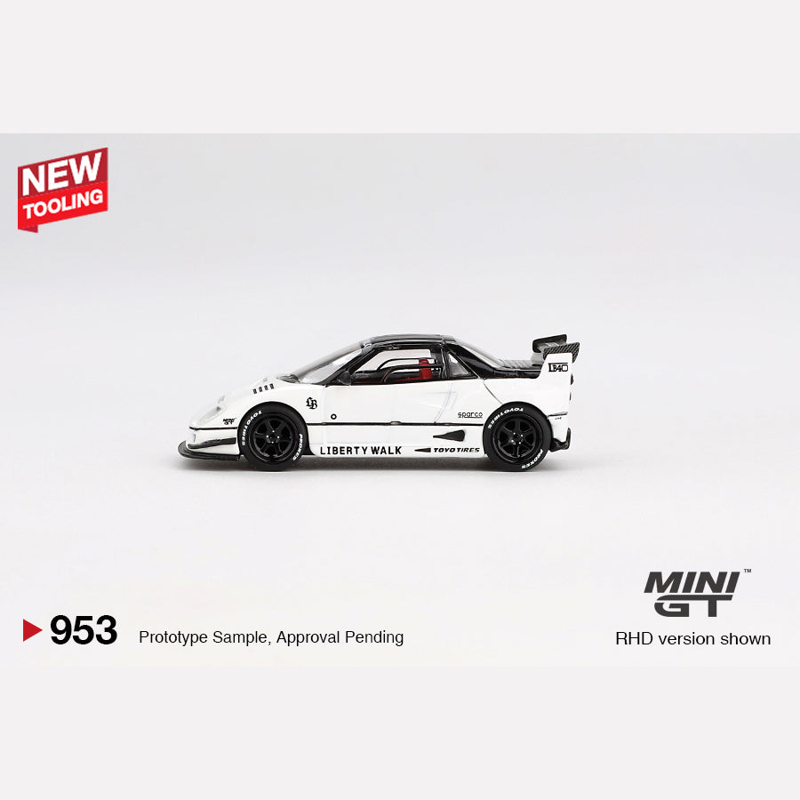MiniGT #953 Mazda AZ-1 Liberty Walk LB40 White 2024 Tokyo Auto Salon