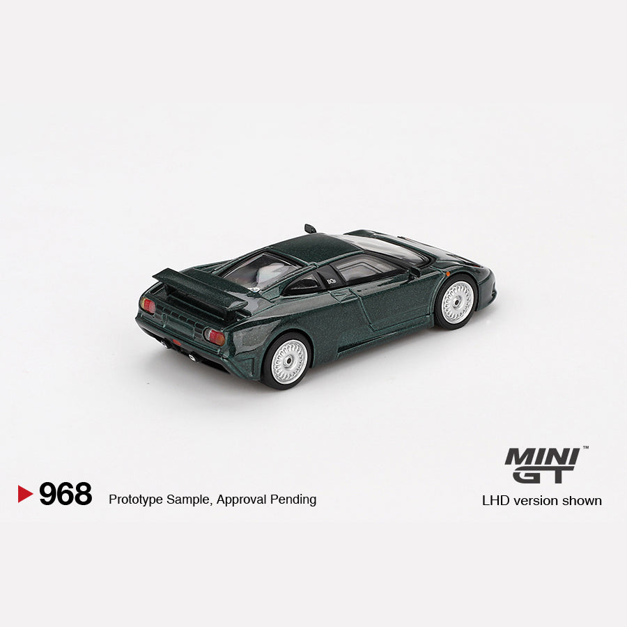 MiniGT #968 Bugatti EB110 GT Verde Scuro
