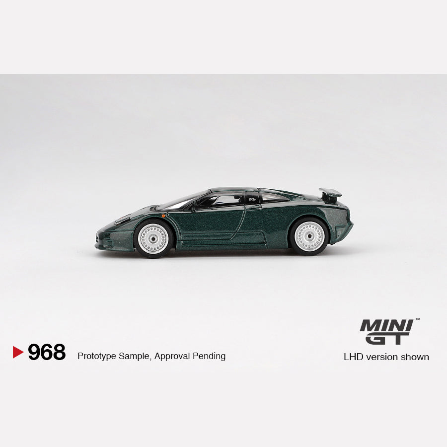 MiniGT #968 Bugatti EB110 GT Verde Scuro