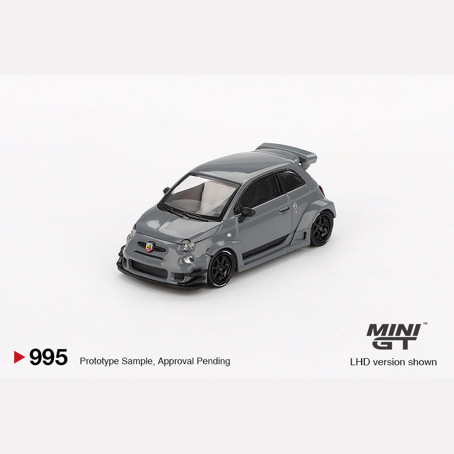 MiniGT #995 Abarth 595 LB-WORKS x Abas Works Grey
