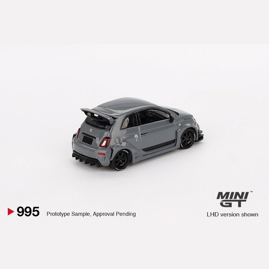 MiniGT #995 Abarth 595 LB-WORKS x Abas Works Grey