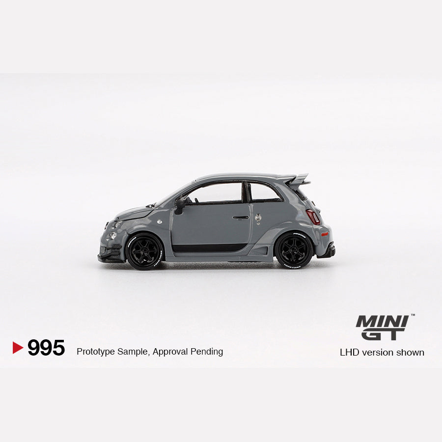 MiniGT #995 Abarth 595 LB-WORKS x Abas Works Grey