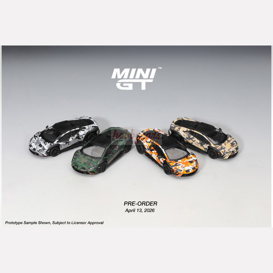 MiniGT Lamborghini Huracán Sterrato All-Terrain Set (MGTS0026)