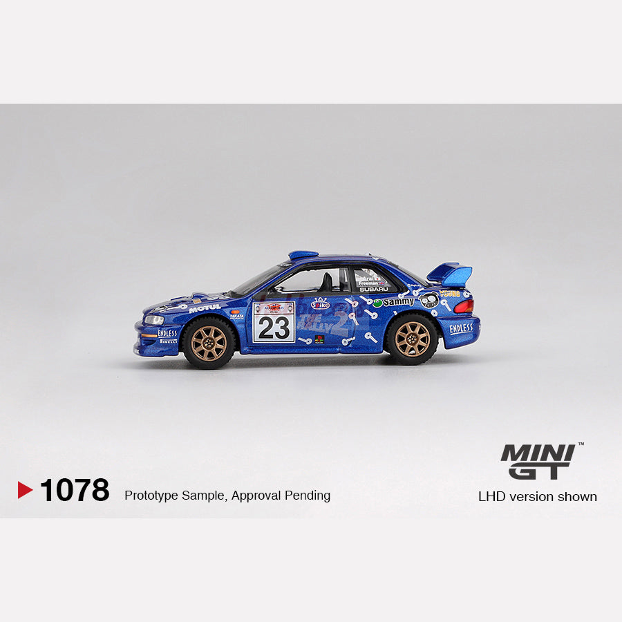 MiniGT #1078 Subaru Impreza WRC99 #23 2000 Acropolis Rally (Blister)