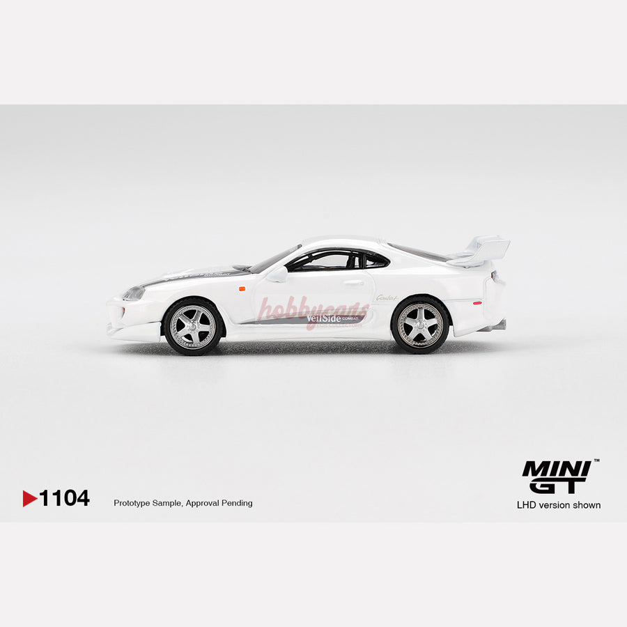 MiniGT #1104 Toyota Supra VeilSide Combat V-I White (RHD)