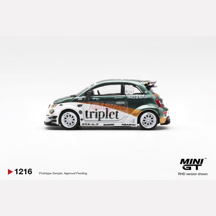MiniGT #1216 Abarth 595 LB-WORKS TY Edition (RHD)
