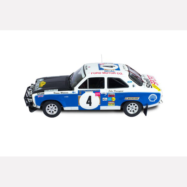 IXO 1:18 FORD Escort MK1 RS 1600 #4 H. Mikkola-J. Davenport Safari Rally 1973