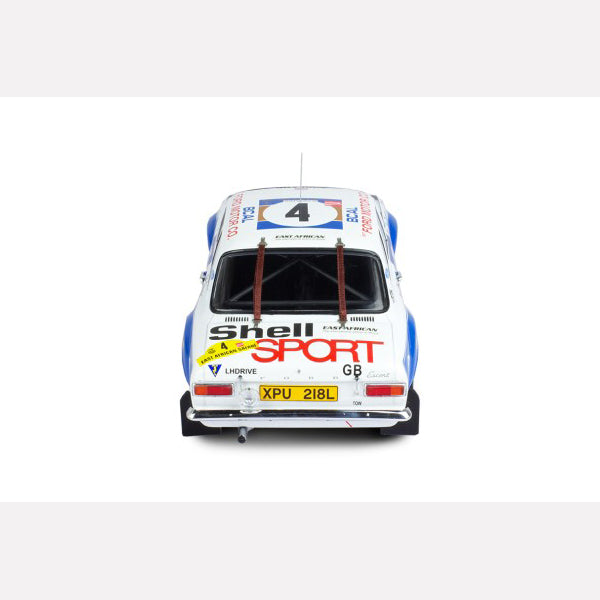 IXO 1:18 FORD Escort MK1 RS 1600 #4 H. Mikkola-J. Davenport Safari Rally 1973