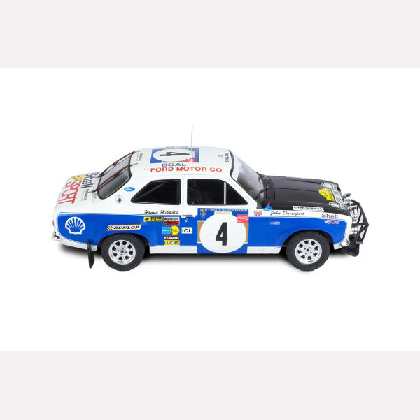 IXO 1:18 FORD Escort MK1 RS 1600 #4 H. Mikkola-J. Davenport Safari Rally 1973
