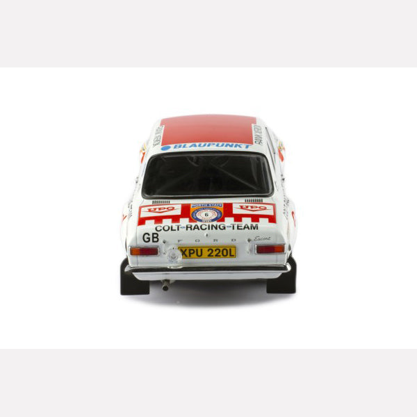 IXO 1:18 FORD ESCORT MK I RS 1600 #6 H.Mikkola - J.Davenport Rally 1000 Lakes 1974