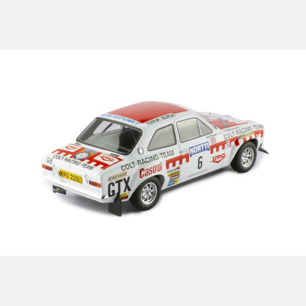 IXO 1:18 FORD ESCORT MK I RS 1600 #6 H.Mikkola - J.Davenport Rally 1000 Lakes 1974