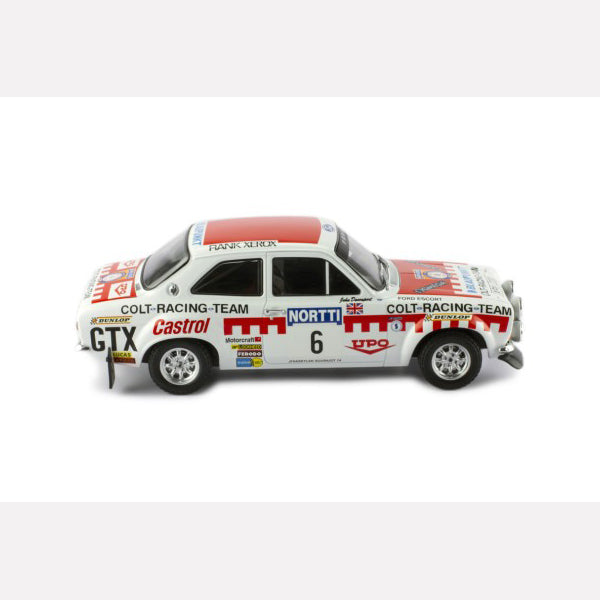 IXO 1:18 FORD ESCORT MK I RS 1600 #6 H.Mikkola - J.Davenport Rally 1000 Lakes 1974