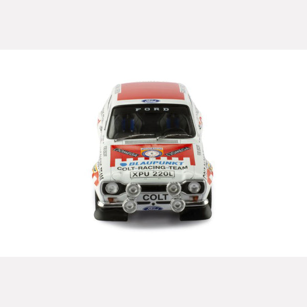 IXO 1:18 FORD ESCORT MK I RS 1600 #6 H.Mikkola - J.Davenport Rally 1000 Lakes 1974