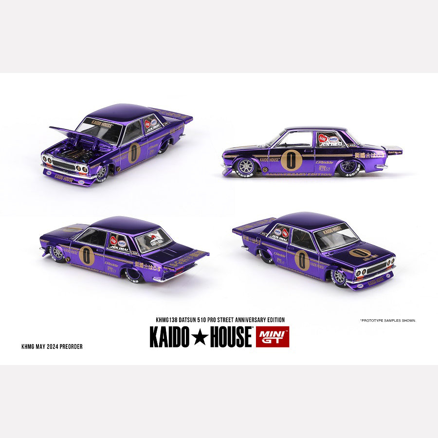 MiniGT KAIDO HOUSE Datsun 510 Pro Street Anniversary Edition