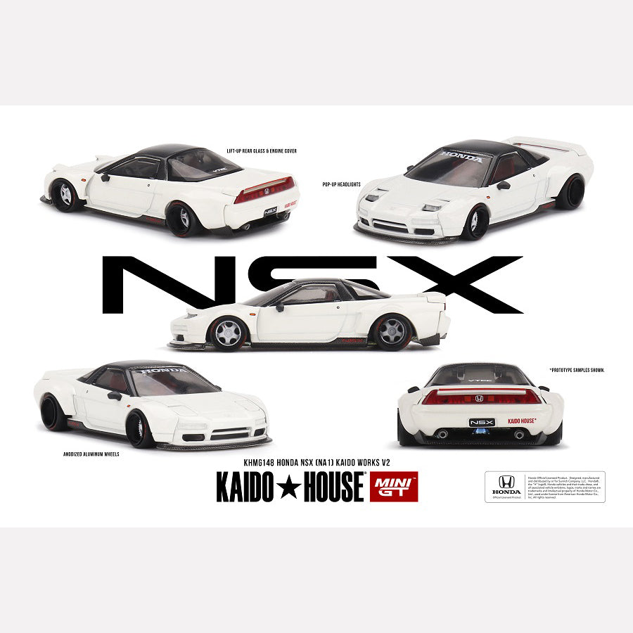 MiniGT KAIDO HOUSE Honda NSX (NA1) Kaido WORKS V2