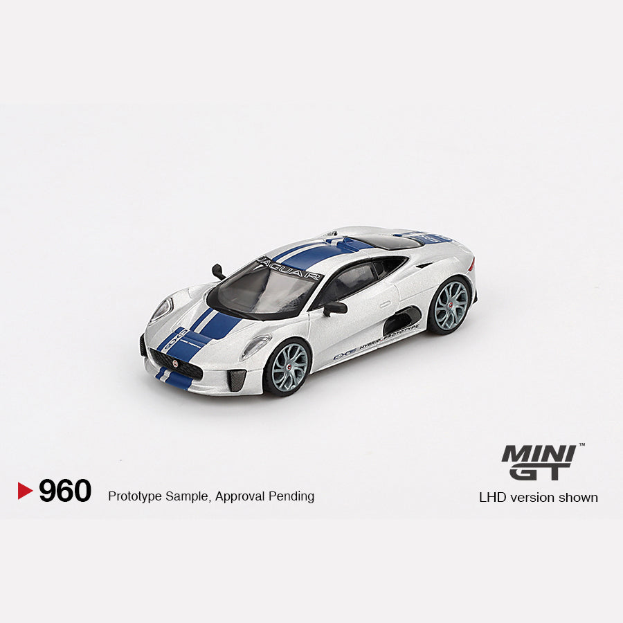MiniGT #960 Jaguar C-X75 Silver