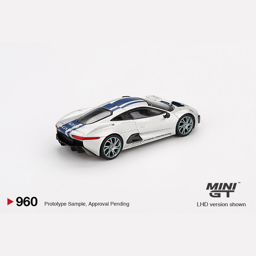 MiniGT #960 Jaguar C-X75 Silver