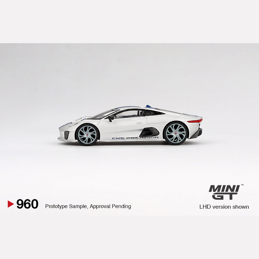 MiniGT #960 Jaguar C-X75 Silver