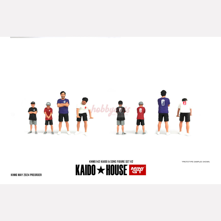 MiniGT KAIDO HOUSE #142 1/64 Figurine: Kaido & Sons V2