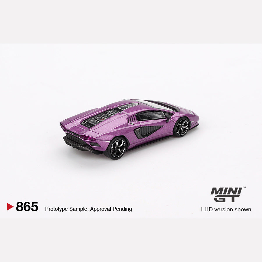 MiniGT #865 Lamborghini Countach LPI 800-4 Viola 30th