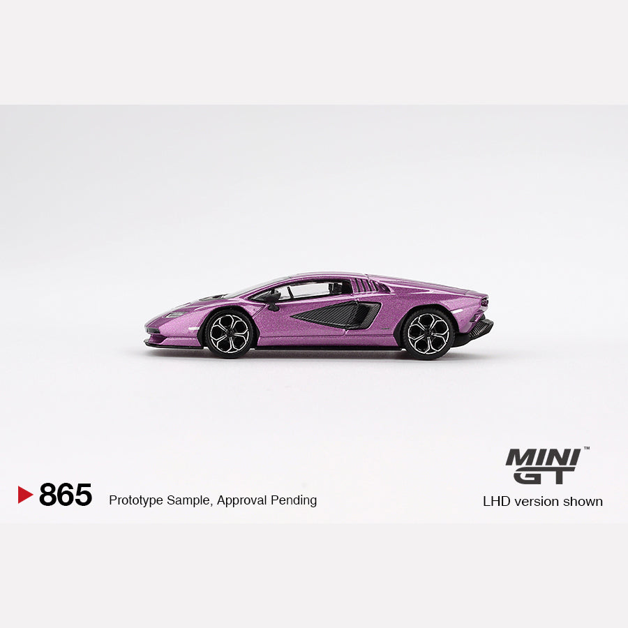 MiniGT #865 Lamborghini Countach LPI 800-4 Viola 30th