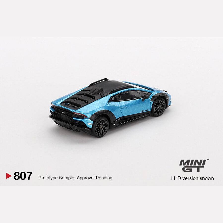 MiniGT #807 Lamborghini Huracán Sterrato Blu Aegir
