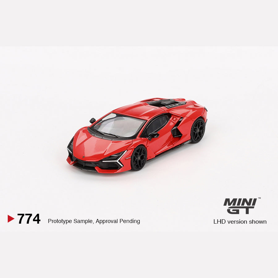 MiniGT #774 Lamborghini Revuelto Arancio Dac Lucido