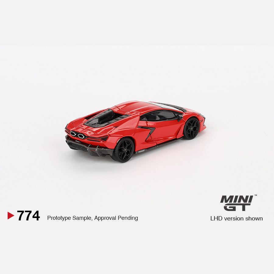 MiniGT #774 Lamborghini Revuelto Arancio Dac Lucido