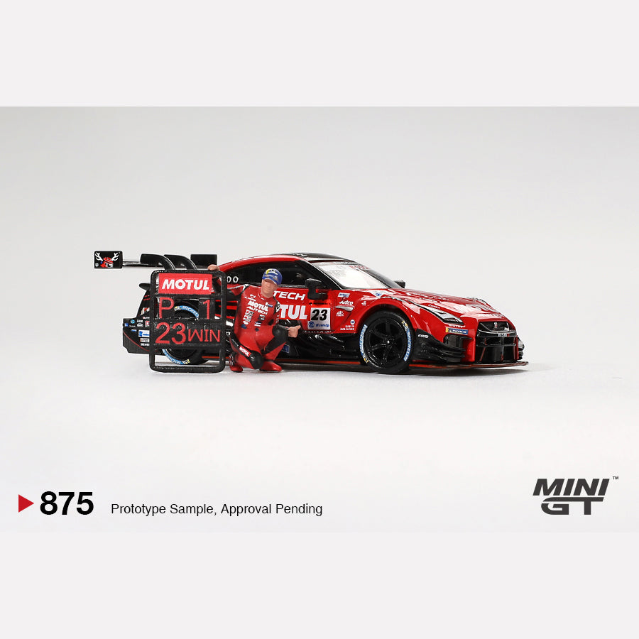MiniGT #875 Nissan GT-R NISMO #23 "MOTUL AUTECH GT-R 2021" SUPER GT SERIES Suzuka winner