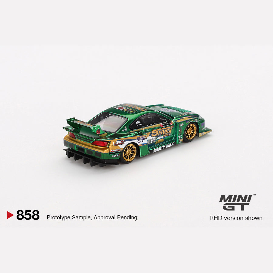 MiniGT #858 Nissan LB-Super Silhouette S15 SILVIA LBWK 2024 Fausto Racing