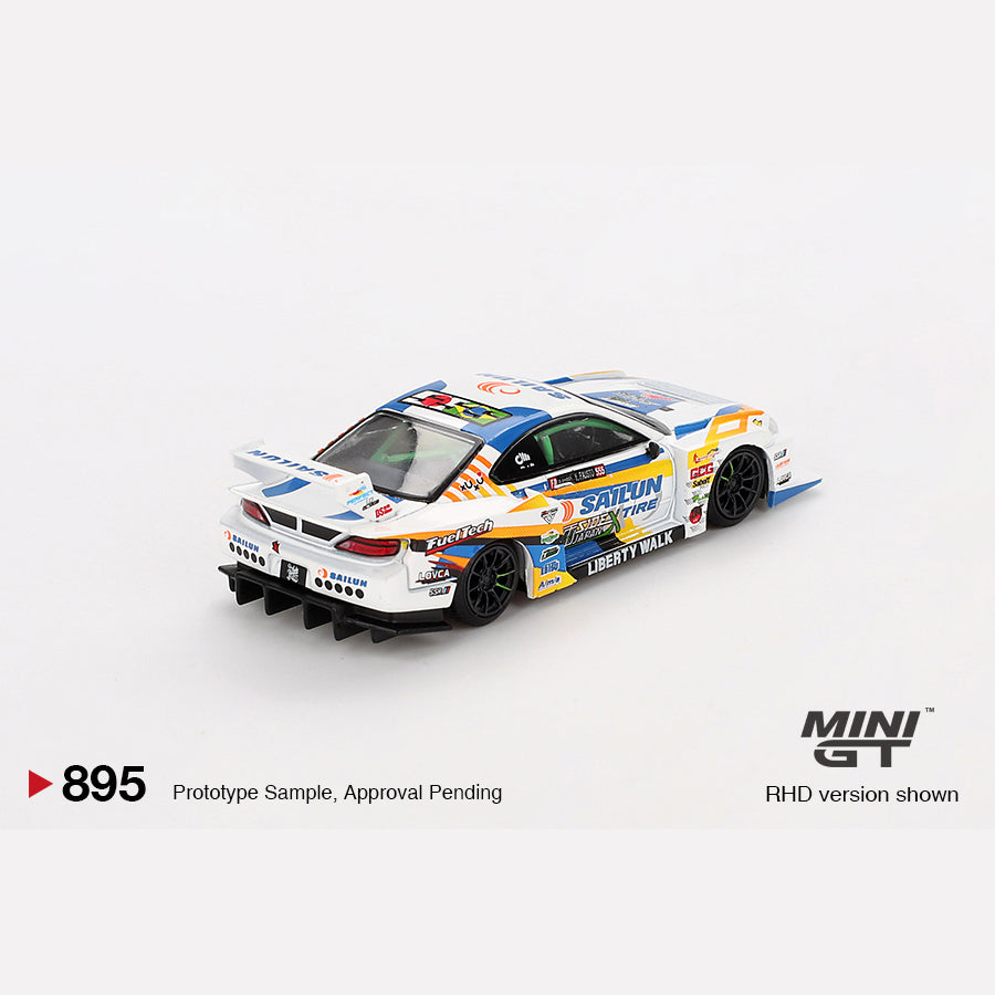 MiniGT #895 Nissan LB-Super Silhouette S15 SILVIA #555 2023 Formula Drift Japan