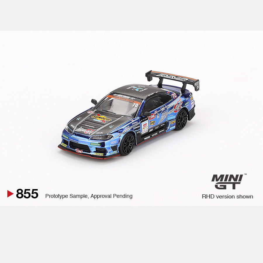 MiniGT #855 Nissan Silvia (S15) D-MAX #70 D-MAX Racing 2023 D1 Grand Prix (Blister)