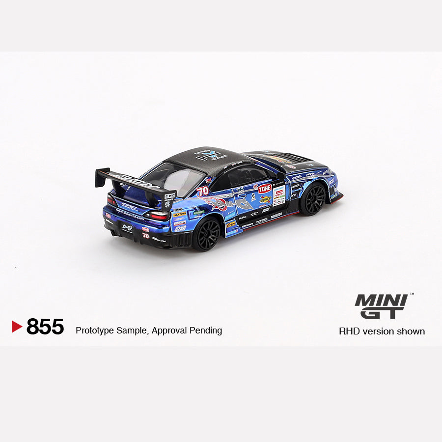 MiniGT #855 Nissan Silvia (S15) D-MAX #70 D-MAX Racing 2023 D1 Grand Prix (Blister)